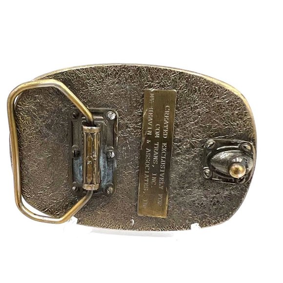 Heaven Associates Accessories Vintage Trucker Belt Buckle 3d Semi